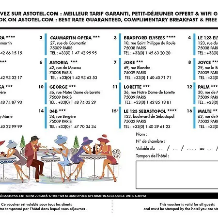 Hotel Acadia - Astotel París